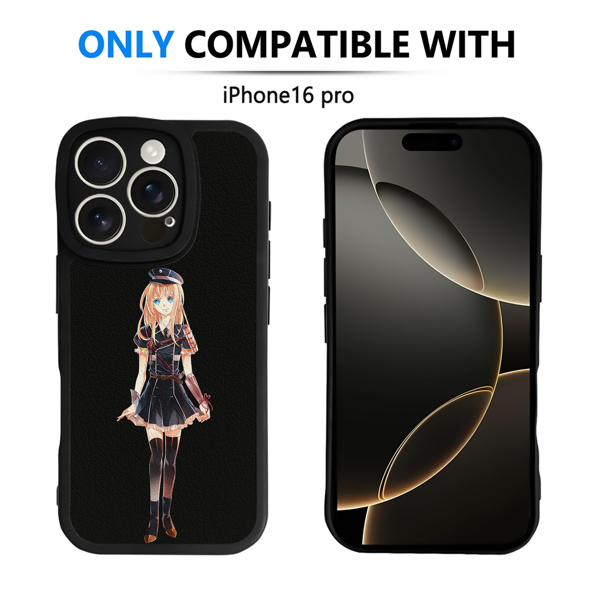 （画像用） 刀剣乱舞 Touken Ranbu 【iPhone 16シリーズ対応】シリコンスマホケース（レザー調） 材質：シリコン